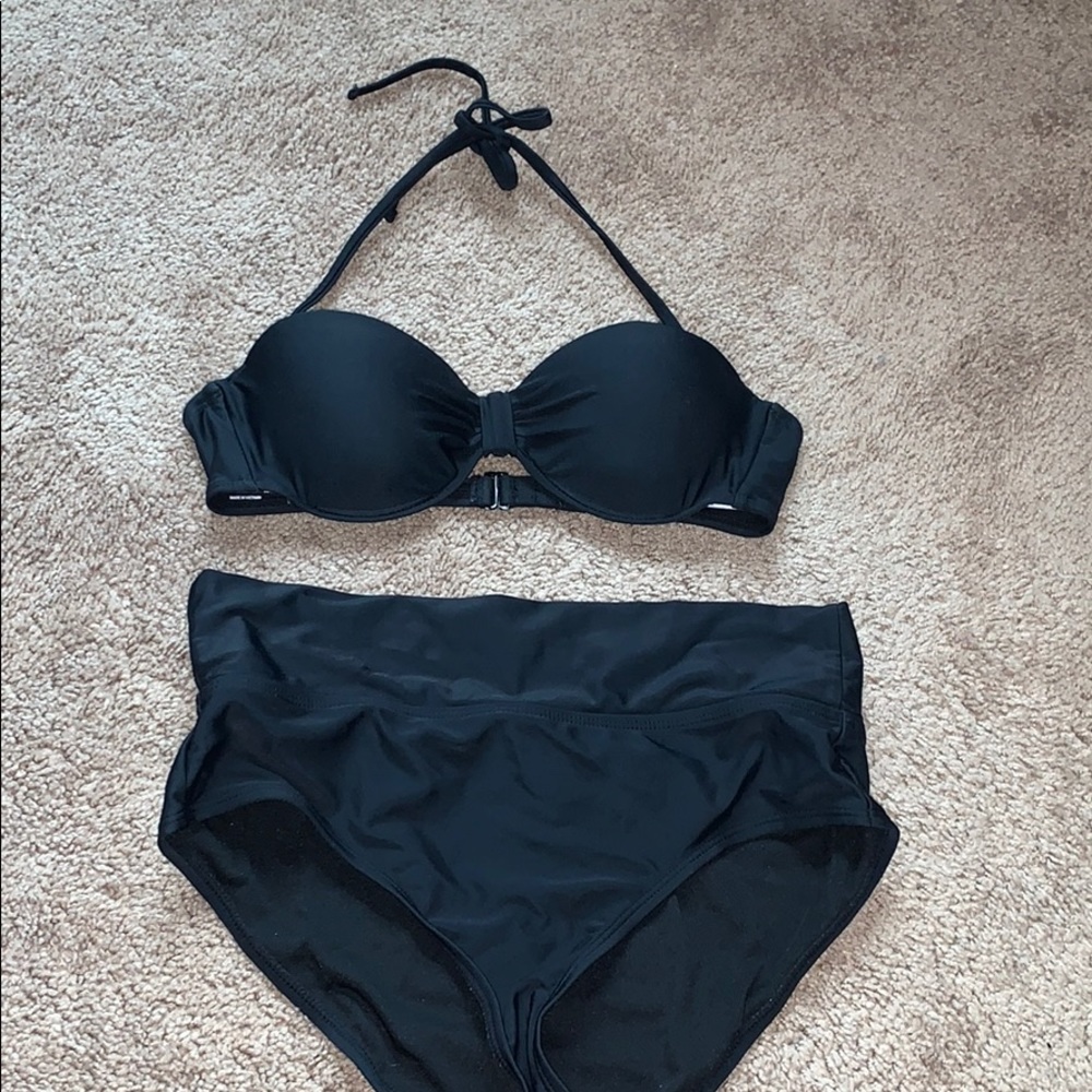 GAP xs black bathing suit